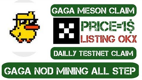 gaga node mining update || how start gaga nod mining full info || gaga nod test net update #gaganod