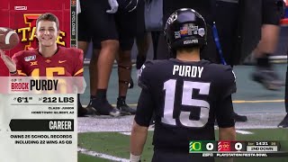 Brock Purdy vs Oregon (2020 Fiesta Bowl)