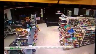 Wrong place for a beer run Store Camera