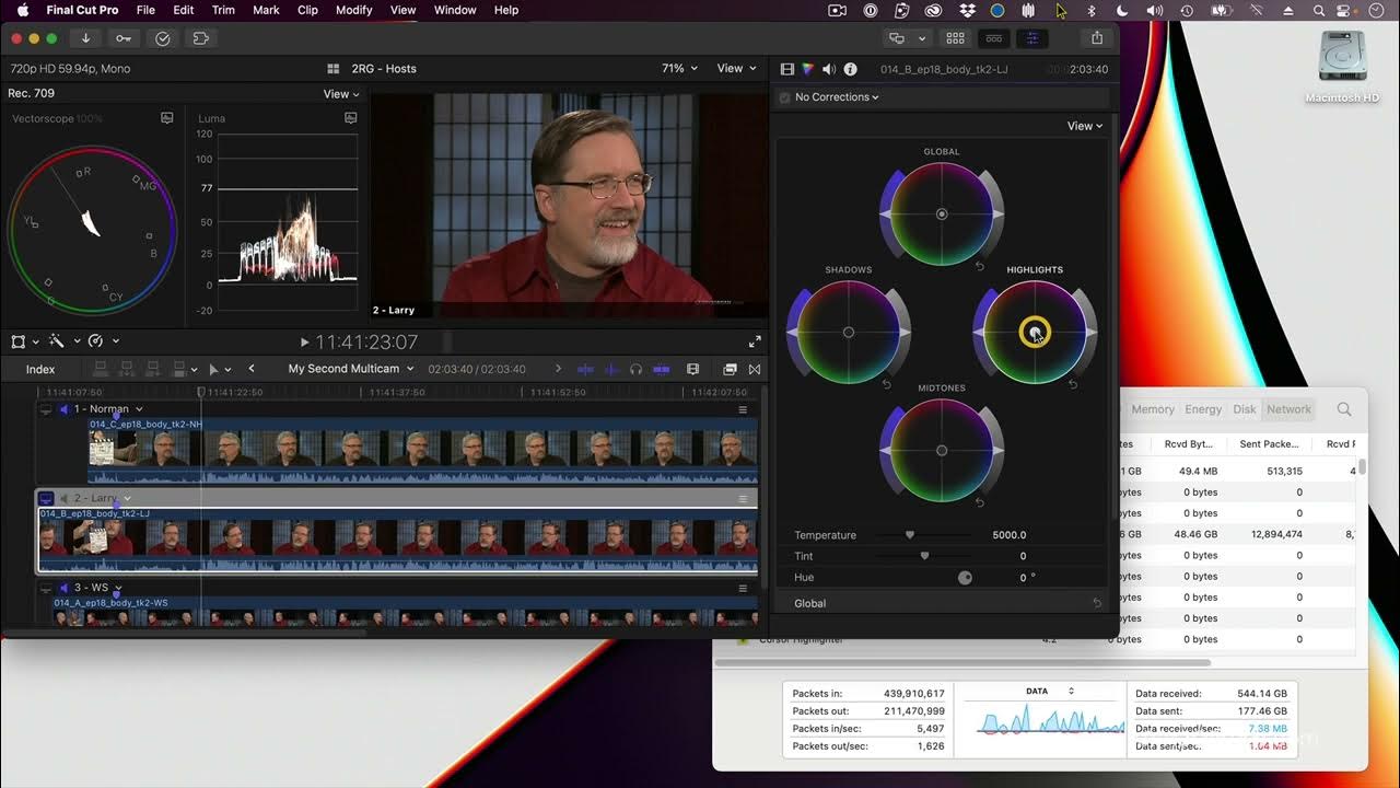 Add Visual Effects and Color Correction to a Final Cut Pro Multicam