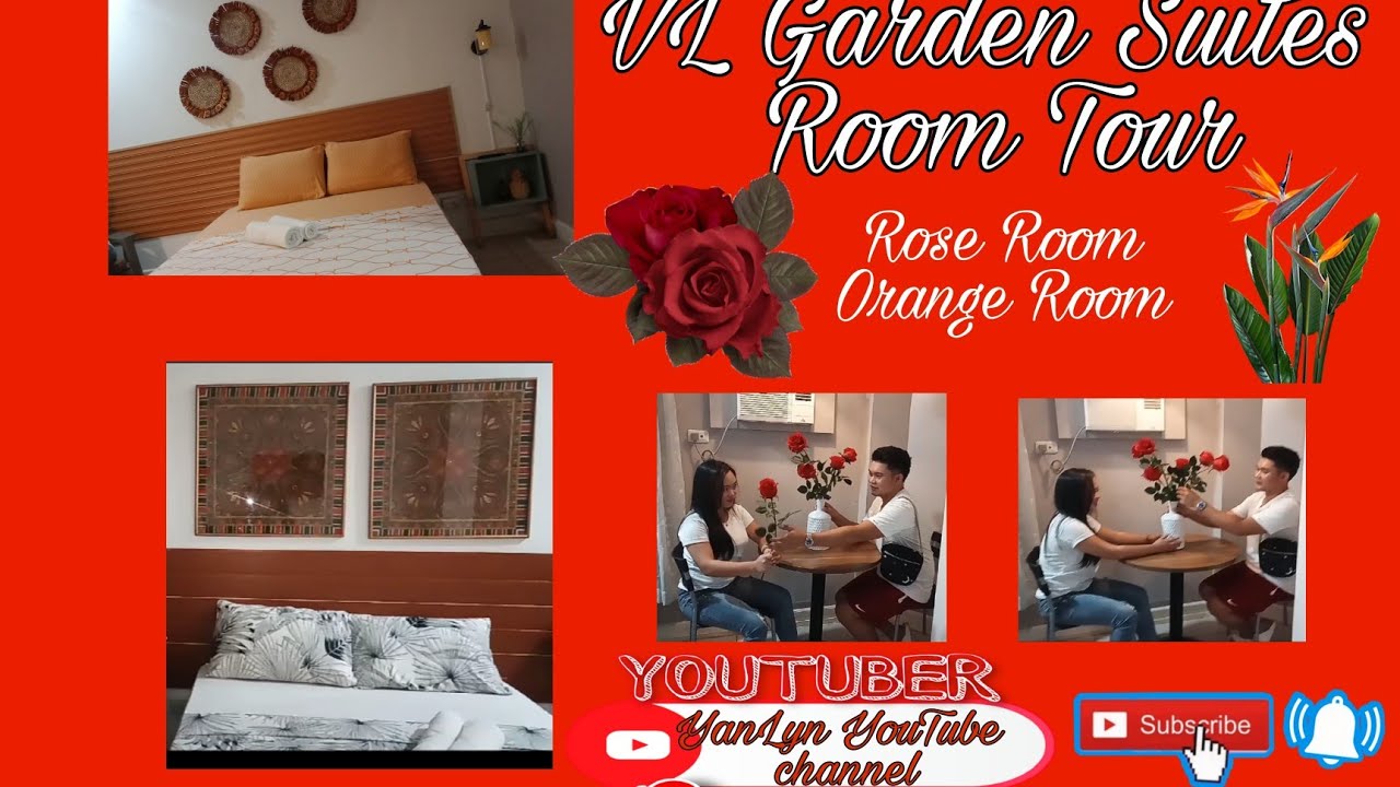 AFFORDABLE HOTEL IN TAGBILARAN CITY VL GARDEN SUITES ROSE & ORANGE ROOM
