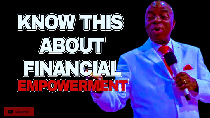 Unlock the Secrets of Financial Empowerment with Dr. David Oyedepo!