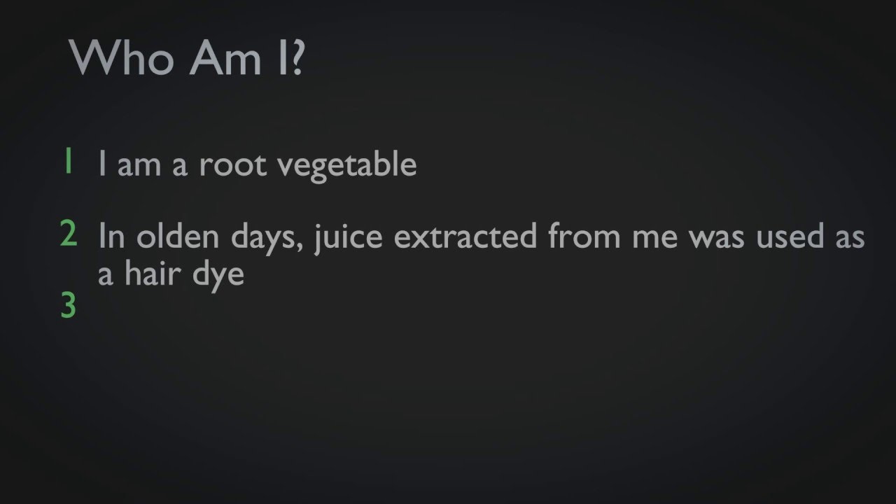 vegetables high in potassium Who Am I - Vegetables - 7 - Educational Videos