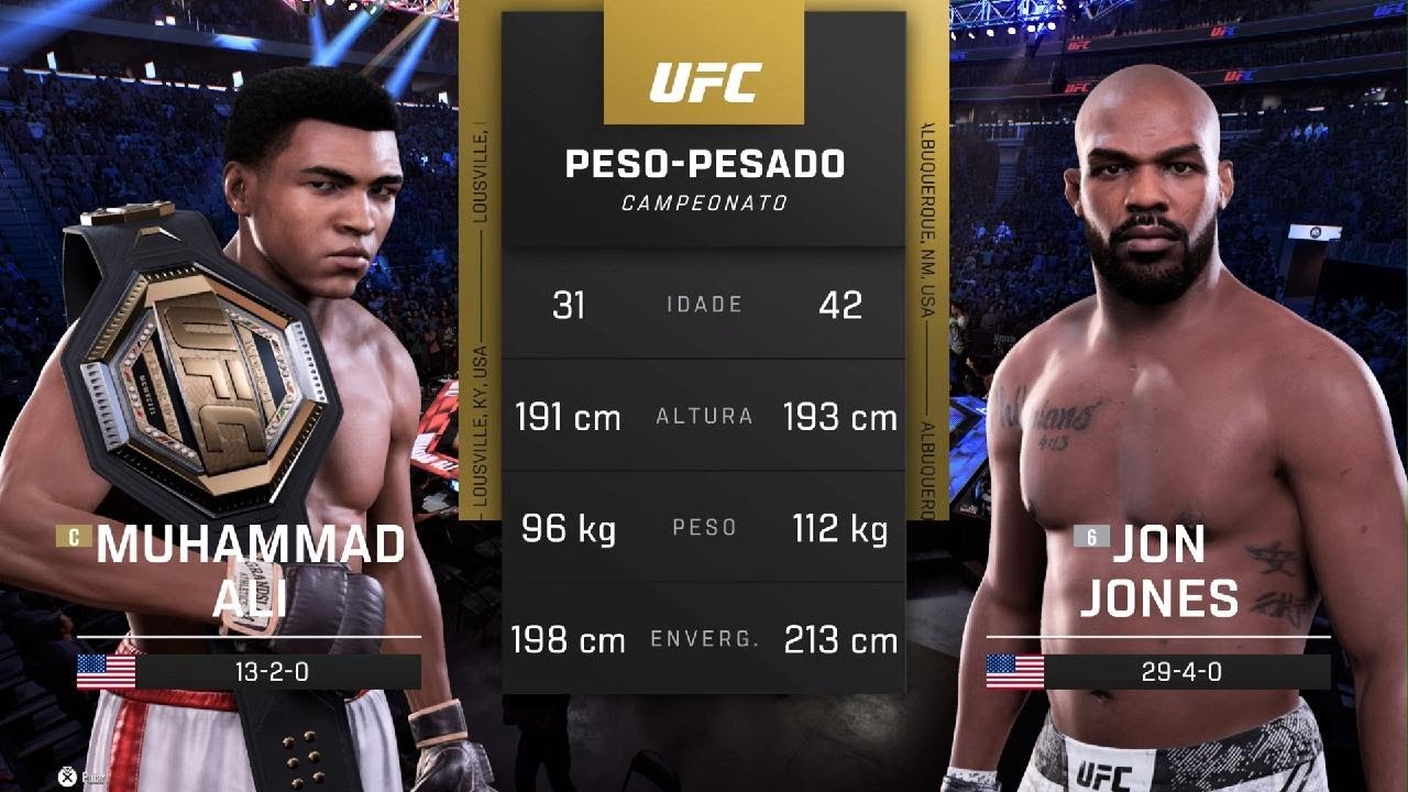 Muhammed Ali Vs Jon Jones