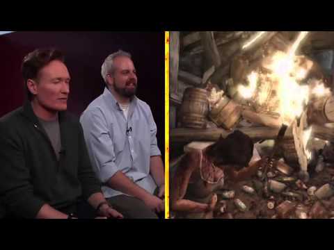 เอ๋อแดกเกมเมอร์ Conan O'Brien Reviews "Tomb Raider" - Clueless Gamer