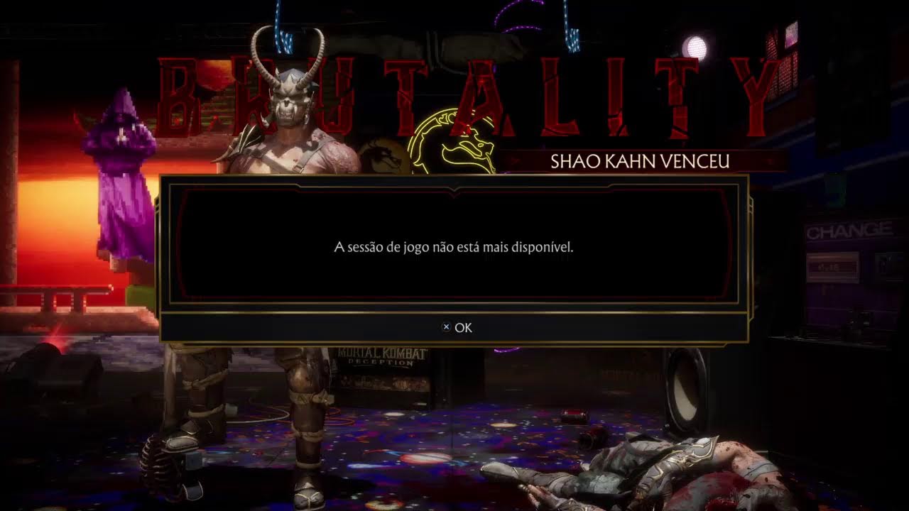 Mk11 Jogando com o mano Vitin Pacman