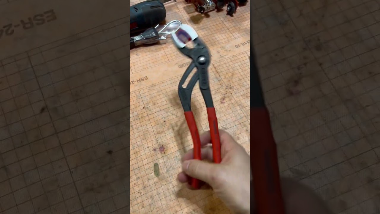 Knipex soft jaws very useful for not damaging expensive hardware.