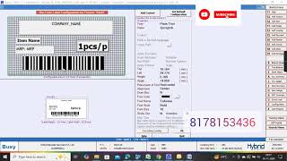 How to generate barcode in Busy Software | Busy Software me Barcode kaise print kare screenshot 5