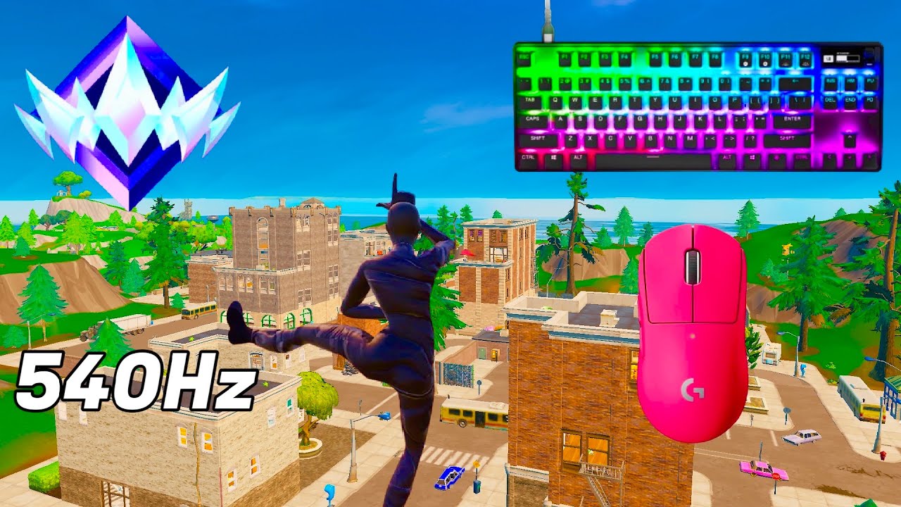 Fortnite Unreal Ranked Reload On PC | Keyboard & Mouse Gameplay | 360 FPS | 4K