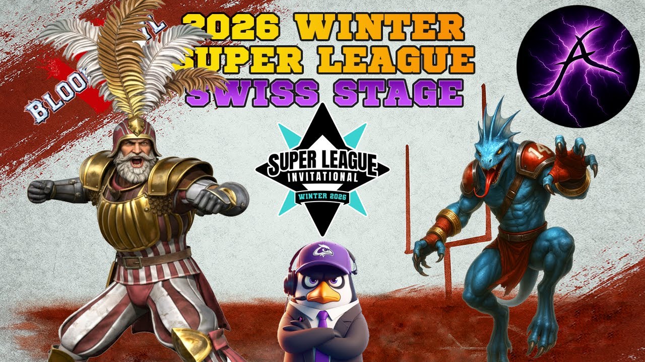 Blood Bowl 2026 Winter Super League - Swiss - F1anker vs BenbowBaggins