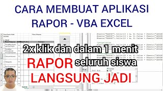 HOW TO MAKE A REPORT CARD, 2x CLICKS AND IN 1 MINUTE, THE REPORT CARD FOR 1 CLASS, EVEN 1 SCHOOL ...