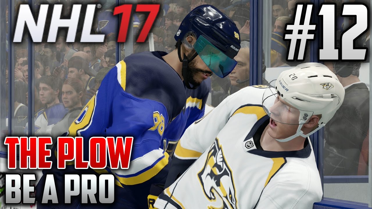 NHL 17 Be a Pro | The Plow (Defenseman) | EP12 | BIG HITS