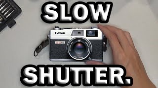 FULL REPAIR of a canonet's shutter escapements | Canonet QL17 GIII