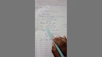 find HCF using Euclid