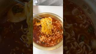 Cold Buldak Ramen 🔥 Spicy Korean Cold Noodles with Ice