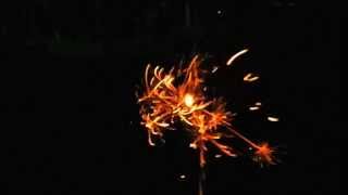 日本の夏　線香花火　長手牡丹（純国産）15連　虫とカエルの歌付き