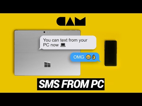 SMS from PC - Win10 send + receive text messages on your Computer 2019