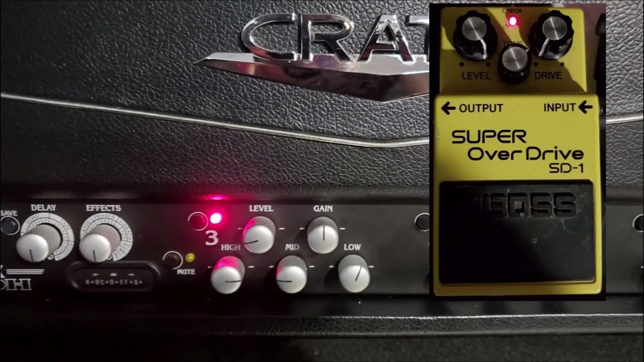 Crate VTX350H vs. SNK VHD pedal battle of the VH140C clones! YouTube