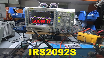 IRS2092S Class D FTC Test (500W???)