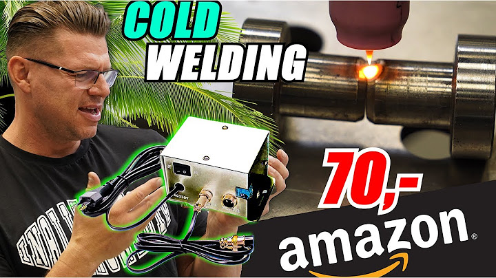 70€ Amazon COLD WELDING Tool schlägt 15.000€ Handlaser?!