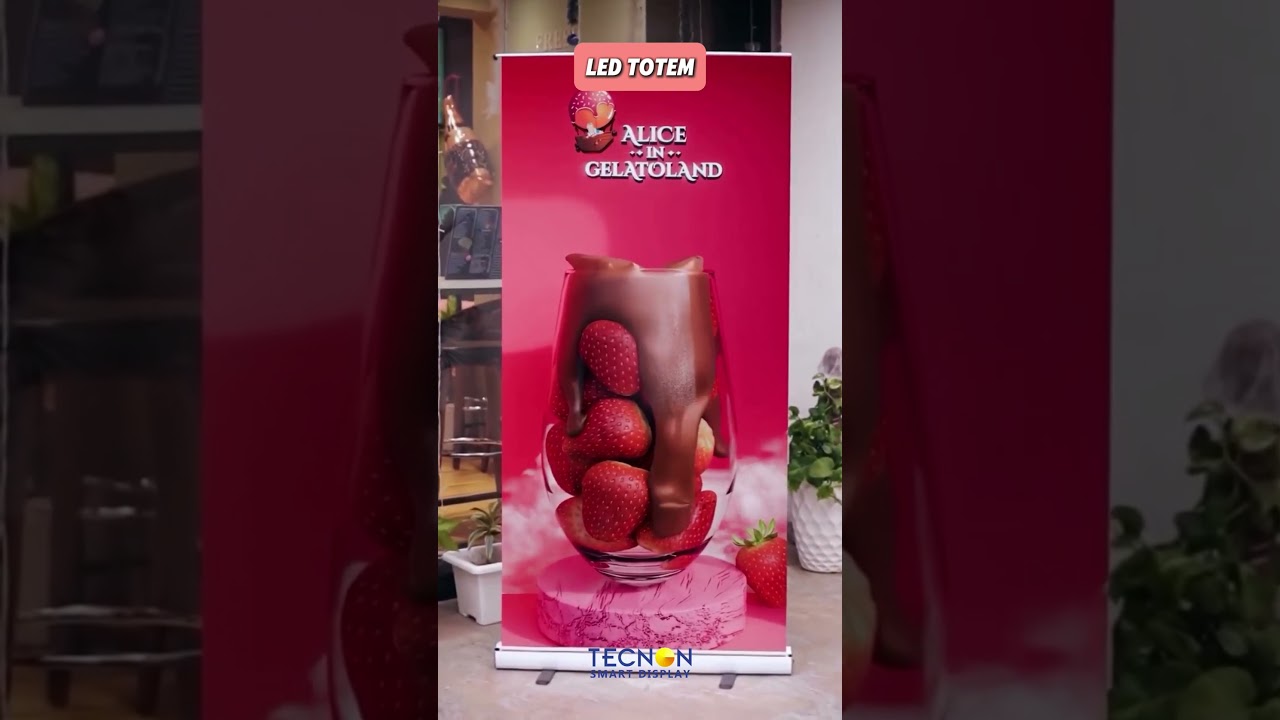 📺 LED totems — perfect inside and outside the store!