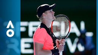 Grigor Dimitrov v Kyle Edmund match highlights (QF) | Australian Open 2018