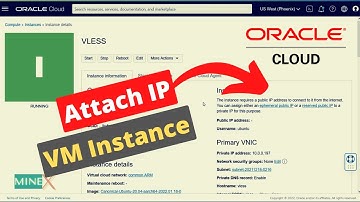 Attach IP address to Oracle VM