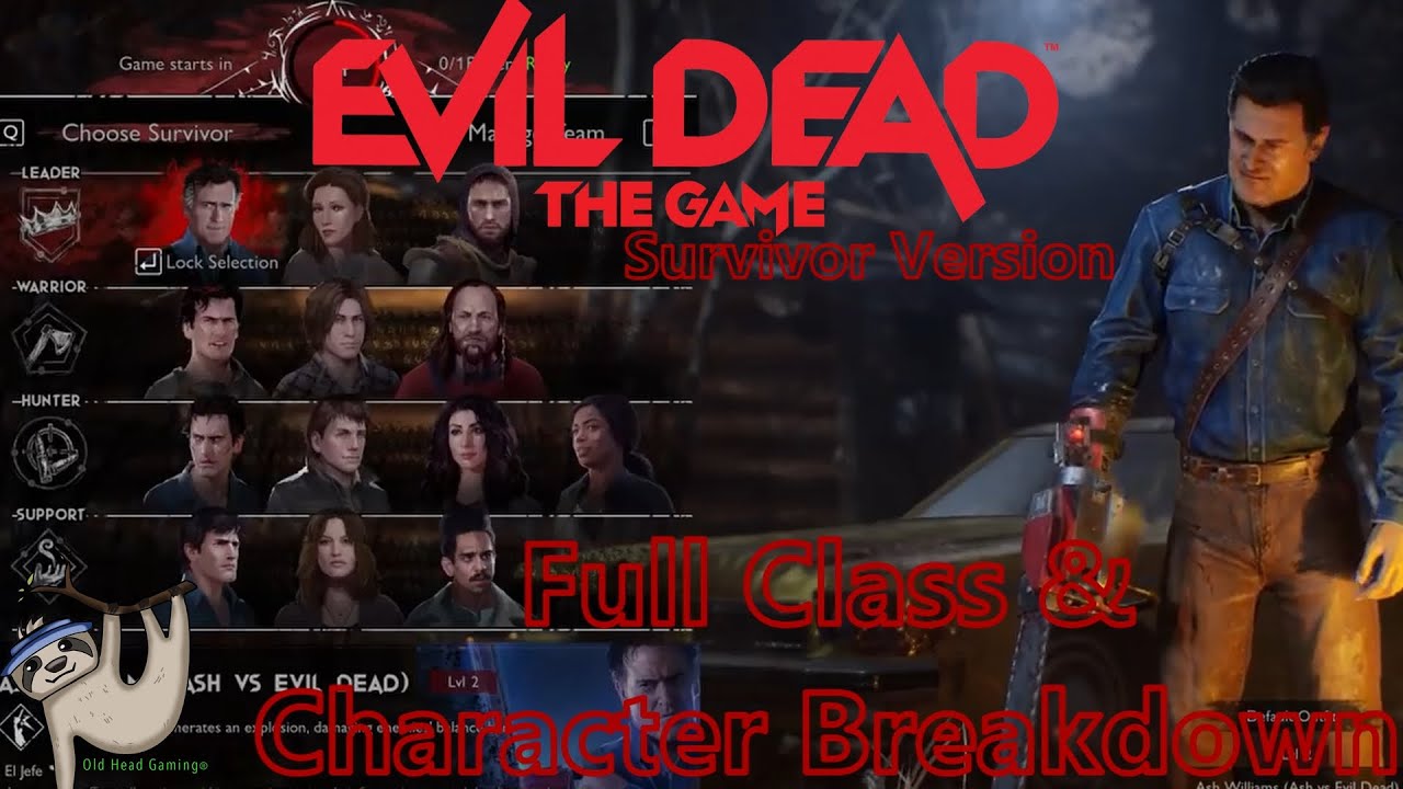 Evil Dead: The Game - All Survivor Classes Explained