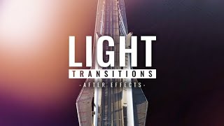 Light Transitions Template Free Download | After Effects Templates | Copyright Free| Motion Template screenshot 1