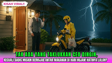 Tak Ada yang Taklukkan CEO Dingin, Kecuali Gadis Miskin Antar Makanan di Hari Hujan‼️ Hatinya Luluh?