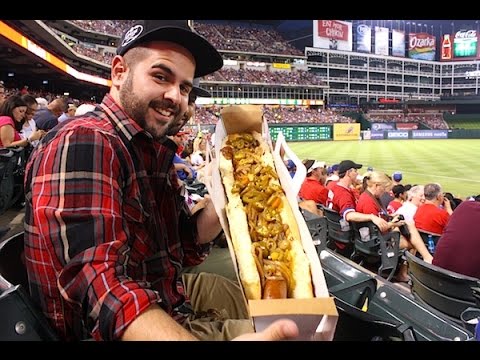 30 Most Ridiculous Mlb Ballpark Food Items Youtube
