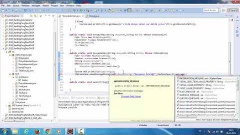 67 Java Öğreniyoruz  12  Java Dosya İşlemleri