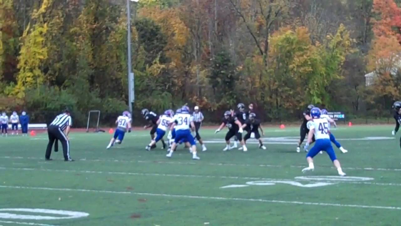 Nichols College football vs Coast Guard 102216 YouTube