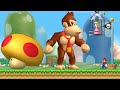 What Happens when Donkey Kong uses a Giant Mushroom?