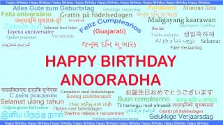 Anooradha   Languages Idiomas - Happy Birthday