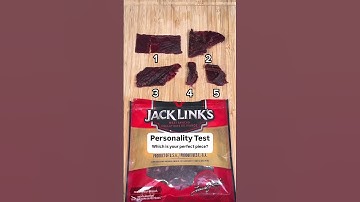 Comment yours 👀 There is a correct answer btw #food #personalitytest #beefjerky #feedyourwildside
