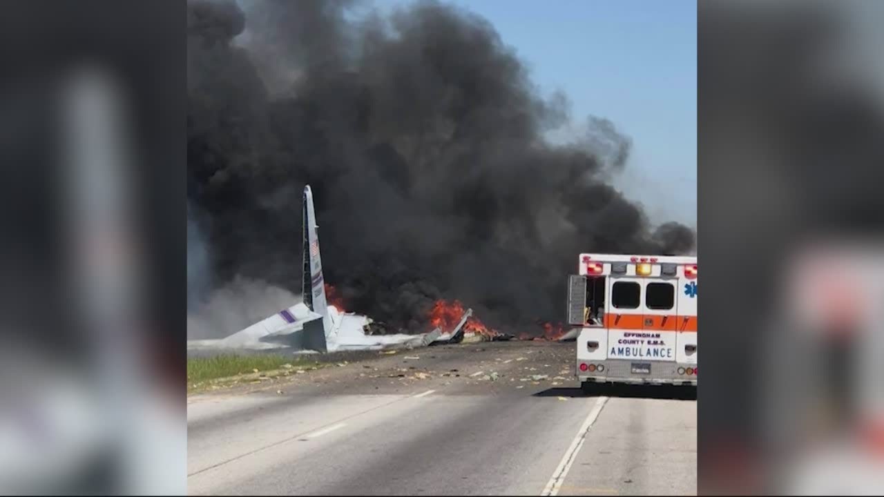 Deadly military cargo plane crash