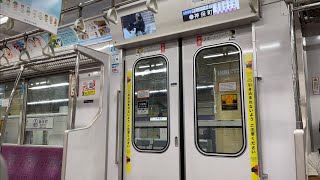 【三菱IGBT】東京メトロ半蔵門線8000系8106F 走行音・車内 (九段下→水天宮前)【押上行き】