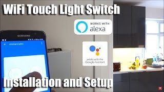 Unboxing and Setup of a Smart WIFI Light Switch screenshot 4