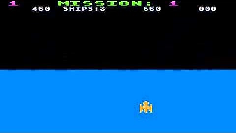 Gorf sur Atari 5200