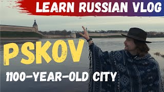 Learn Russian Vlog | Walk Around in Pskov screenshot 1