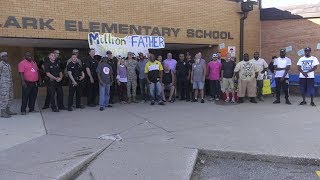 Clark Elementary Supports the Million Fathers' March