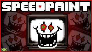 Flowey Omega - UNDERTALE ► SPEEDPAINT - Pixel art animation