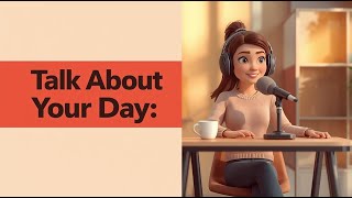 Talk About Your Day in English — Daily Routine Conversation for Beginners!