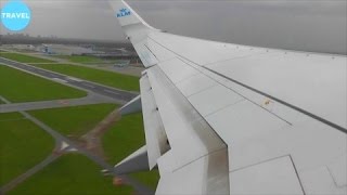 KLM 737-800 Startup, Taxi, Takeoff and Climb from Amsterdam!