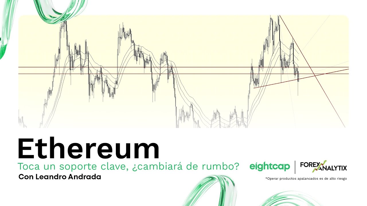 Ethereum toca un soporte clave, ¿cambiará de rumbo?
