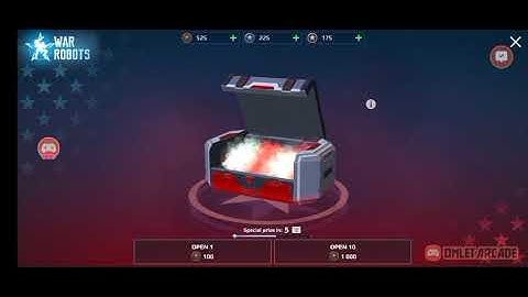 War Robots Space Tech Fair Bronze Crate Opening + Special Prize #WarRobots