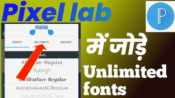 How To Add Custom Fonts in Pixellab App || Make Your Thumbnail Attractive (@ManojDey )