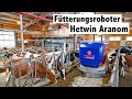 Hightech im Kuhstall | Fütterungsroboter Hetwin Aranom | Kühe automatisch füttern