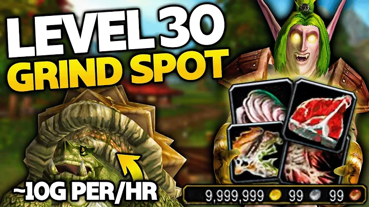 Hardcore Gold BEST Grinding Location Level 30